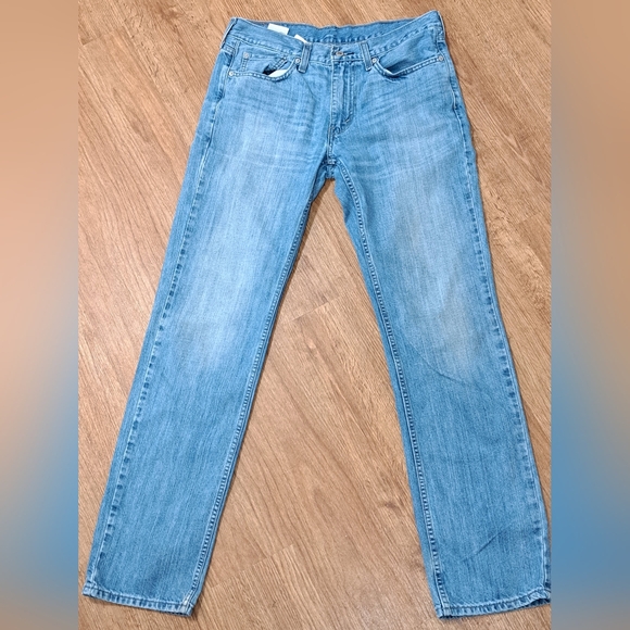 Levi's Men's 514 Straight Indigo Denim Jean 32W/34L - Picture 3 of 12